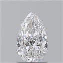 Diamante Natural 1.01 quilates, De pera , Color D, claridad VVS2 y certificado GIA