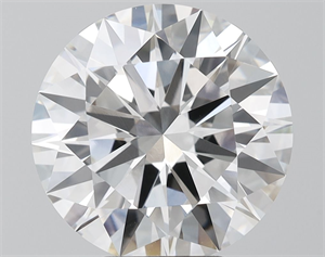 Picture of Lab Grown Diamond 6.12 Carats, Round with Excellent Cut, E Color, VVS1 Clarity and Certified by IGI