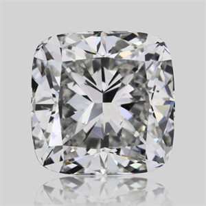 Picture of Natural Diamond 0.44 Carats, Cushion with  Cut, F Color, VVS1 Clarity and Certified by GIA
