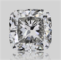Natural Diamond 0.44 Carats, Cushion with  Cut, F Color, VVS1 Clarity and Certified by GIA