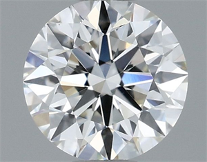 Foto Diamante Natural 0.58 quilates, Redondo , Color G, claridad VVS2 y certificado IGI de