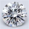 Diamante Natural 2.50 quilates, Redondo , Color G, claridad VS2 y certificado GIA