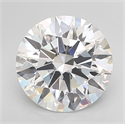 Del inventario de diamantes de laboratorio, 5.18 quilates, Redondo , Color F, claridad VVS2 y certificado GIA