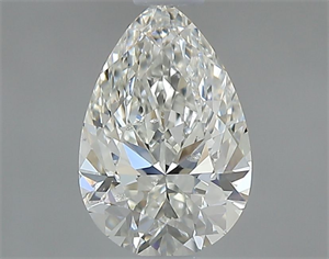 Picture of Natural Diamond 0.70 Carats, Pear with  Cut, I Color, SI2 Clarity and Certified by GIA