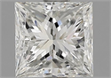 Natural Diamond 0.90 Carats, Princess with  Cut, H Color, VVS1 Clarity and Certified by GIA