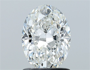 Foto Diamante Natural 1.20 quilates, Ovalado , Color F, claridad SI2 y certificado GIA de