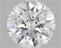 Lab Grown Diamond 0.91 Carats, Round with Excellent Cut, F Color, VVS2 Clarity and Certified by IGI