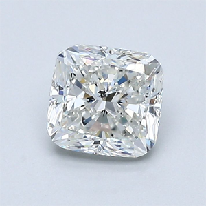 Picture of Natural Diamond 1.04 Carats, Cushion with  Cut, H Color, I1 Clarity and Certified by GIA