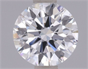 Del inventario de diamantes de laboratorio, 1.03 quilates, Redondo , Color D, claridad VVS2 y certificado IGI
