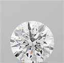 Lab Grown Diamond 1.57 Carats, Round with Ideal Cut, D Color, VS1 Clarity and Certified by IGI