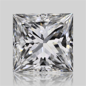 Foto Diamante Natural 0.58 quilates, Princesa , Color E, claridad VVS1 y certificado GIA de