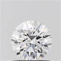 Del inventario de diamantes de laboratorio, 0.71 quilates, Redondo , Color D, claridad VVS2 y certificado IGI