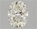 Natural Diamond 1.50 Carats, Oval with  Cut, I Color, SI1 Clarity and Certified by IGI