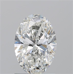 Picture of Natural Diamond 1.20 Carats, Oval with  Cut, H Color, VS2 Clarity and Certified by GIA