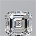 Natural Diamond 0.92 Carats, Asscher with  Cut, G Color, VVS2 Clarity and Certified by GIA