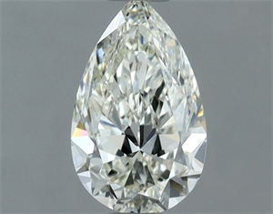 Picture of Natural Diamond 0.50 Carats, Pear with  Cut, I Color, VVS1 Clarity and Certified by IGI