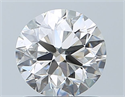 Natural Diamond 1.01 Carats, Round with Excellent Cut, I Color, VS2 Clarity and Certified by GIA