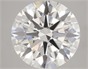 Del inventario de diamantes de laboratorio, 3.62 quilates, Redondo , Color G, claridad VS1 y certificado IGI