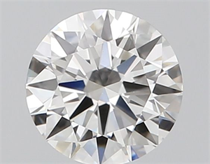 Foto Diamante Natural 0.40 quilates, Redondo , Color F, claridad IF y certificado GIA de