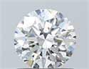 Natural Diamond 0.70 Carats, Round with Excellent Cut, F Color, VS2 Clarity and Certified by GIA