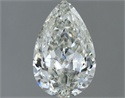 Natural Diamond 1.00 Carats, Pear with  Cut, I Color, SI1 Clarity and Certified by IGI