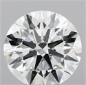 Lab Grown Diamond 5.08 Carats, Round with Ideal Cut, E Color, VVS2 Clarity and Certified by IGI