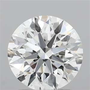 Picture of Lab Grown Diamond 1.50 Carats, Round with Excellent Cut, E Color, VS1 Clarity and Certified by IGI