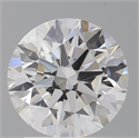 Del inventario de diamantes de laboratorio, 2.01 quilates, Redondo , Color E, claridad VVS2 y certificado IGI