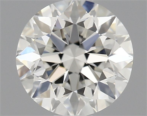 Picture of Natural Diamond 0.71 Carats, Round with Very Good Cut, G Color, VVS1 Clarity and Certified by IGI