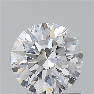 Foto Diamante Natural 0.86 quilates, Redondo , Color D, claridad SI2 y certificado GIA de