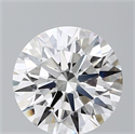 Lab Grown Diamond 3.53 Carats, Round with Ideal Cut, F Color, VS1 Clarity and Certified by IGI