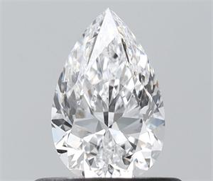 Foto Diamante Natural 0.50 quilates, De pera , Color D, claridad VS2 y certificado GIA de