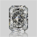 Natural Diamond 0.71 Carats, Radiant with  Cut, G Color, SI1 Clarity and Certified by GIA