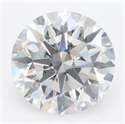 Lab Grown Diamond 5.01 Carats, Round with Ideal Cut, D Color, IF Clarity and Certified by IGI