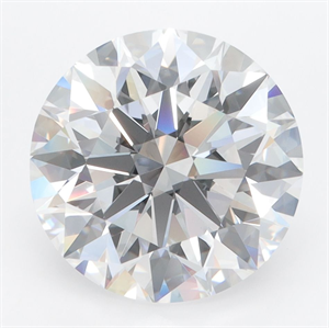 Picture of Lab Grown Diamond 5.01 Carats, Round with Ideal Cut, D Color, IF Clarity and Certified by IGI