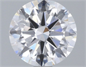 Lab Grown Diamond 1.50 Carats, Round with Excellent Cut, F Color, SI1 Clarity and Certified by IGI