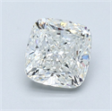 Diamante Natural 1.20 quilates, Del cojín , Color H, claridad VS1 y certificado GIA
