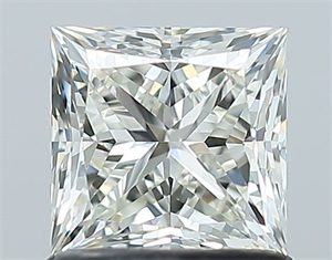 Foto Diamante Natural 1.06 quilates, Princesa , Color H, claridad VVS1 y certificado IGI de