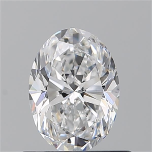 Picture of Natural Diamond 0.70 Carats, Oval with  Cut, D Color, SI1 Clarity and Certified by GIA