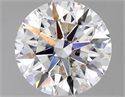 Natural Diamond 1.08 Carats, Round with Excellent Cut, F Color, I1 Clarity and Certified by GIA