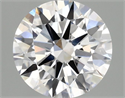 Del inventario de diamantes de laboratorio, 1.51 quilates, Redondo , Color D, claridad VS1 y certificado IGI