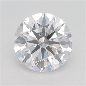 Picture of Lab Grown Diamond 3.18 Carats, Round with Excellent Cut, D Color, VVS1 Clarity and Certified by GIA