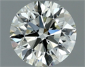 Diamante Natural 0.70 quilates, Redondo , Color J, claridad VVS1 y certificado IGI