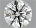 Lab Grown Diamond 1.35 Carats, Round with Excellent Cut, D Color, VS2 Clarity and Certified by IGI