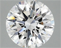Lab Grown Diamond 2.52 Carats, Round with Ideal Cut, D Color, VVS2 Clarity and Certified by IGI
