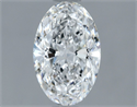 Natural Diamond 1.21 Carats, Oval with  Cut, E Color, VS1 Clarity and Certified by GIA
