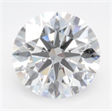 Del inventario de diamantes de laboratorio, 3.40 quilates, Redondo , Color D, claridad VVS1 y certificado IGI