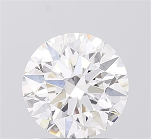 Picture of Lab Grown Diamond 1.57 Carats, Round with Ideal Cut, D Color, VS1 Clarity and Certified by IGI