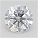 Lab Grown Diamond 3.29 Carats, Round with Excellent Cut, D Color, VVS1 Clarity and Certified by GIA