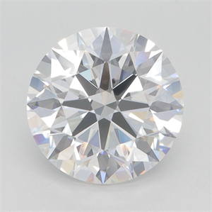 Picture of Lab Grown Diamond 3.29 Carats, Round with Excellent Cut, D Color, VVS1 Clarity and Certified by GIA